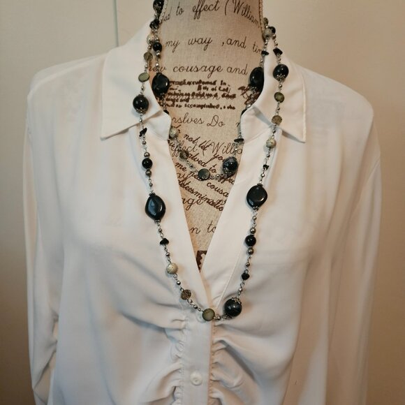 Long Necklace and Earring Set - Picture 6 of 10